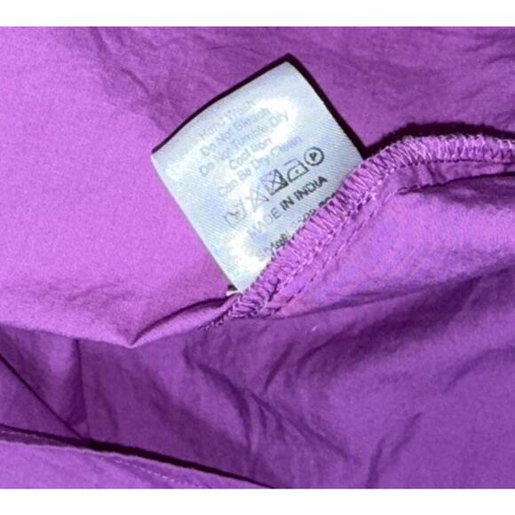 Love The Label Anthropologie Dana Top Size XS Rosebud Purple Ruffled Shirt $176 - Picture 8 of 8